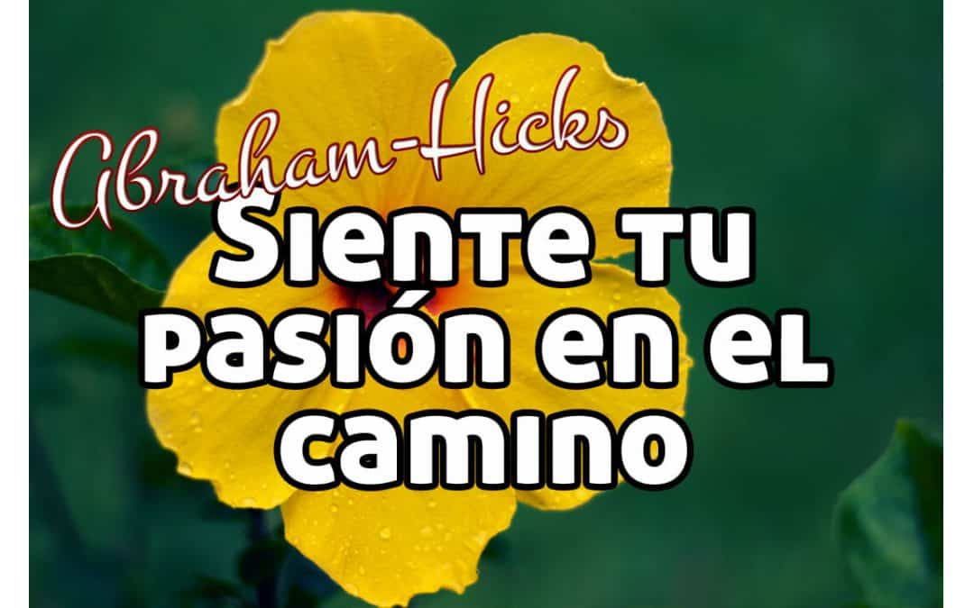 Siente tu pasión en el camino ~ Abraham-Hicks en español